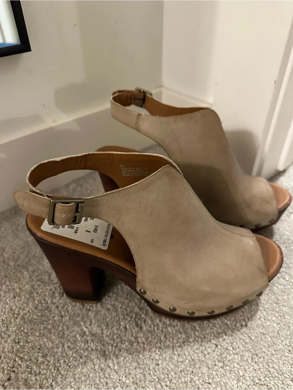 Platform Clog Sandals with Buckle from Korks